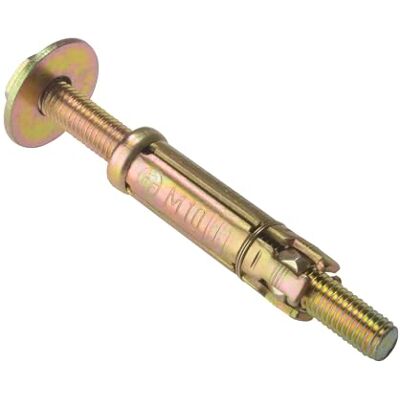 Forgefix Masonry Anchor Bolt Loose ZYP M10 x 10mm Bag 5 Forgefix Masonry Anchor Bolt Loose ZYP M10 x 10mm Bag 5