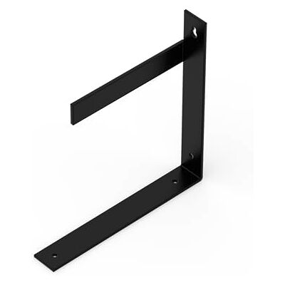 Alberts - Uma - Black matte - 205 mm - Shelf bracket Alberts - Uma - Black matte - 205 mm - Shelf bracket