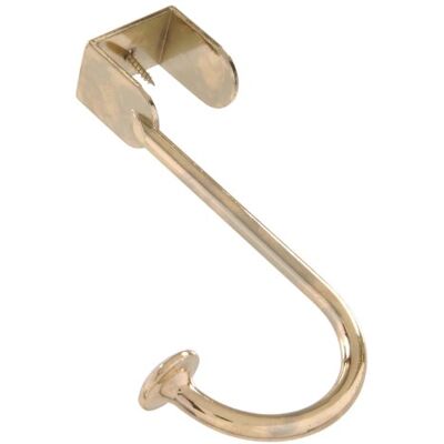 Hardware Essentials Hillman 852907 Over The Door Hook Brass Hardware Essentials Hillman 852907 Over The Door Hook Brass