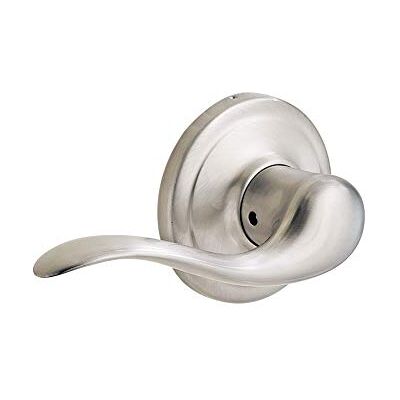 Kwikset Tustin Left-Handed Half-Dummy Lever with Microban Antimicrobial Protection in Satin Nickel Kwikset Tustin Left-Handed Half-Dummy Lever with Microban Antimicrobial Protection in Satin Nickel