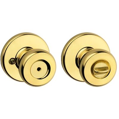 Kwikset 93001-869 Tylo Bed & Bath Knob in Antique Brass Kwikset 93001-869 Tylo Bed & Bath Knob in Antique Brass