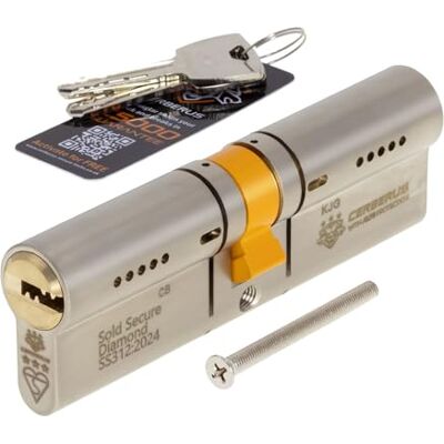 CERBERUS TS007 3-Star Euro Cylinder SSD Door Lock 50/50 (100mm) CERBERUS TS007 3-Star Euro Cylinder SSD Door Lock 50/50 (100mm)