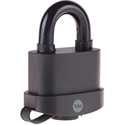 Yale Y220B/61/123/1 High Security 61mm Weatherproof Padlock Open Hardened Steel Shackle 3 Keys Yale Y220B/61/123/1 High Security 61mm Weatherproof Padlock Open Hardened Steel Shackle 3 Keys