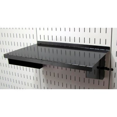 Wall Control (Black) ASM-SH-1609 B 23cm Deep Pegboard Shelf Assembly Pegboard Only, Black Wall Control (Black) ASM-SH-1609 B 23cm Deep Pegboard Shelf Assembly Pegboard Only, Black