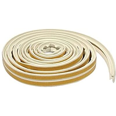 Merriway BH03410 (2 Pcs) StormSeal Door & Window V-Profile Draught Excluder, Self Adhesive EPDM Rubber Weatherstrip, 5 Metres (16.1/4 Foot) White (Pack of 2 x 2.5 Metre) Merriway BH03410 (2 Pcs) StormSeal Door & Window V-Profile Draught Excluder, Self Adhesive EPDM Rubber Weatherstrip, 5 Metres (16.1/4 Foot) White (Pack of 2 x 2.5 Metre)