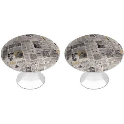 FekiLoot Newspaper Cabinet Knobs Round Door Handle Drawer Knobs Stainless Steel Drawer Pulls Exquisite Cabinet Pulls Cabinet Handles Closet Door Pulls for Furniture Pull 2pcs FekiLoot Newspaper Cabinet Knobs Round Door Handle Drawer Knobs Stainless Steel Drawer Pulls Exquisite Cabinet Pulls Cabinet Handles Closet Door Pulls for Furniture Pull 2pcs
