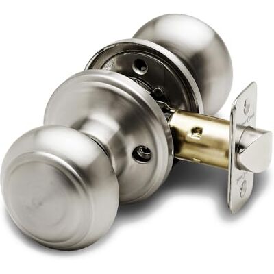 Copper Creek CK2020PS Colonial Passage Door Knob, Polished Stainless Copper Creek CK2020PS Colonial Passage Door Knob, Polished Stainless