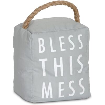 Pavilion Gift Company 72194 Bless This Mess Door Stopper, 5 x 6 Pavilion Gift Company 72194 Bless This Mess Door Stopper, 5 x 6