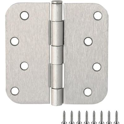 Design House 181594 Square Corner Hinge, Matte Black, Pack of 3 Design House 181594 Square Corner Hinge, Matte Black, Pack of 3