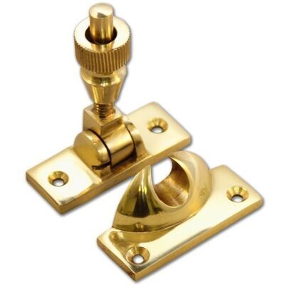 WITPOCE Lever Lock Sash Window Fastener Twist Catch Latch + Screws (Polished Brass) WITPOCE Lever Lock Sash Window Fastener Twist Catch Latch + Screws (Polished Brass)