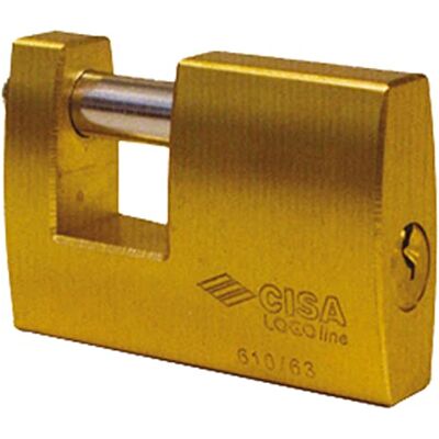 Cisa 21610.50.0 Logo-Line Rectangular Padlock 50 mm Cisa 21610.50.0 Logo-Line Rectangular Padlock 50 mm
