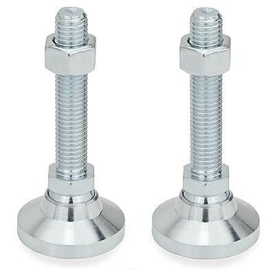 Otto Ganter GMBH & Co. KG - Leveling Foot - Zinc Steel - 32mm - Set of 2 Otto Ganter GMBH & Co. KG - Leveling Foot - Zinc Steel - 32mm - Set of 2