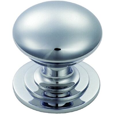 Carlisle Brass Premium Quality Solid Victorian Cabinet Cupboard Door Knob Polished Chrome (38mm dia (1.5")) Carlisle Brass Premium Quality Solid Victorian Cabinet Cupboard Door Knob Polished Chrome (38mm dia (1.5"))