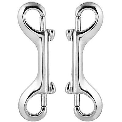 Nifocc Double Ended Bolt Snap Hooks Heavy Duty Trigger Snaps Lobster Clasp Fastener Clip 2 Pcs Nifocc Double Ended Bolt Snap Hooks Heavy Duty Trigger Snaps Lobster Clasp Fastener Clip 2 Pcs