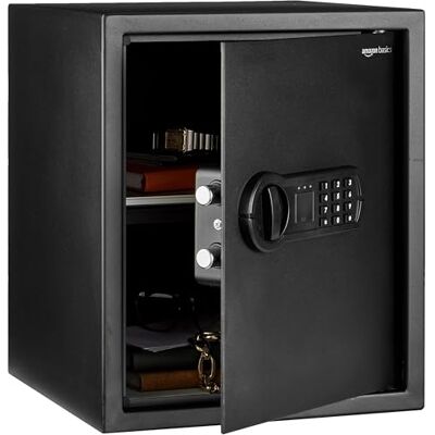 Amazon Basics Steel Home Security Electronic Safe With Programmable Digital - Home Security Safe Amazon Basics Steel Home Security Electronic Safe With Programmable Digital - Home Security Safe