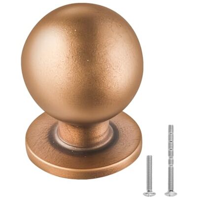 VEVOR Cabinet Knobs, 12 Pack, 0.98 Inch Zinc Alloy Drawer Pulls Door Handles, Round Kitchen Dresser Solid Knobs Cupboard Hardware with Screws for Bathroom Closet Cabinets Drawers, Antique Brass Color VEVOR Cabinet Knobs, 12 Pack, 0.98 Inch Zinc Alloy Drawer Pulls Door Handles, Round Kitchen Dresser Solid Knobs Cupboard Hardware with Screws for Bathroom Closet Cabinets Drawers, Antique Brass Color