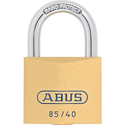 Abus 43178 Brass Padlock - Reinforced Shackle - Double Locking - 40mm - Padlock Abus 43178 Brass Padlock - Reinforced Shackle - Double Locking - 40mm - Padlock