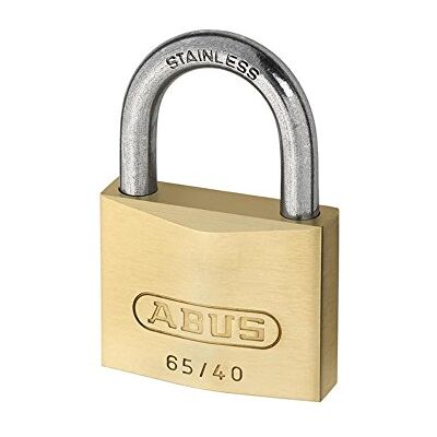 ABUS 65Ib/40 Padlock Stainless Steel Shackle ABUS 65Ib/40 Padlock Stainless Steel Shackle