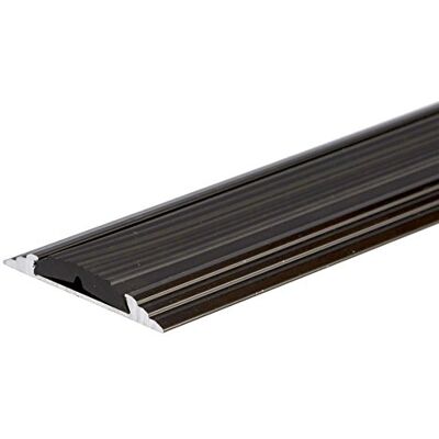 IANPAV Screw ANODISED Aluminium Anti Non Slip Door Floor BAR Edge Trim Threshold Profile 930mm x 50mm A10, Brown IANPAV Screw ANODISED Aluminium Anti Non Slip Door Floor BAR Edge Trim Threshold Profile 930mm x 50mm A10, Brown