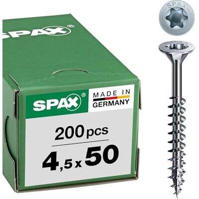 SPAX – Universal Screw 3/Blank Galvanised Partially Threaded, Countersunk T-Star Plus 4Cut, A2J – 0191010350303, 191010450503 SPAX – Universal Screw 3/Blank Galvanised Partially Threaded, Countersunk T-Star Plus 4Cut, A2J – 0191010350303, 191010450503