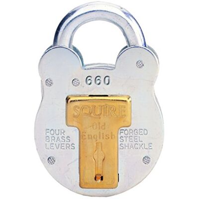 Squire 660 Old English Steel Style All Weather Padlock Squire 660 Old English Steel Style All Weather Padlock