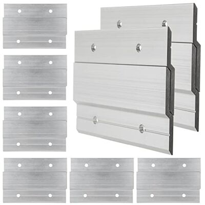 FVIEXE 16 Stück 10.2 cm französische Stollenaufhänger, robuster Metall-Bilderaufhänger mit Z-Stange, ineinandergreifende Aluminium-Z-Clips Zum Aufhängen von Bildern, Kanten, Wandmontage, Hardware-Kit FVIEXE 16 Stück 10.2 cm französische Stollenaufhänger, robuster Metall-Bilderaufhänger mit Z-Stange, ineinandergreifende Aluminium-Z-Clips Zum Aufhängen von Bildern, Kanten, Wandmontage, Hardware-Kit