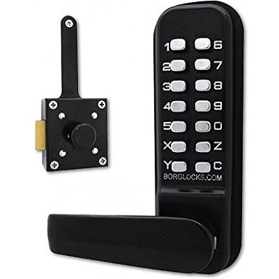 BORG LOCKS - BL4409 - Wooden Gate - Digital Lock BORG LOCKS - BL4409 - Wooden Gate - Digital Lock
