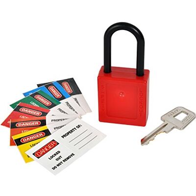 Kasp K80040 800 Nylon Safety Padlock Kasp K80040 800 Nylon Safety Padlock
