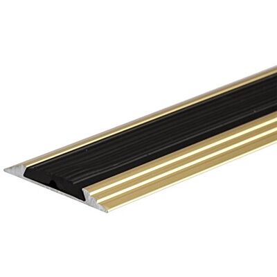 IANPAV Screw ANODISED Aluminium Anti Non Slip Door Floor BAR Edge Trim Threshold Profile 930mm x 50mm A10, Gold IANPAV Screw ANODISED Aluminium Anti Non Slip Door Floor BAR Edge Trim Threshold Profile 930mm x 50mm A10, Gold