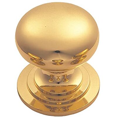 Carlisle Brass Victorian Knob – 42mm Brass Cupboard & Cabinet Door Knob Carlisle Brass Victorian Knob – 42mm Brass Cupboard & Cabinet Door Knob