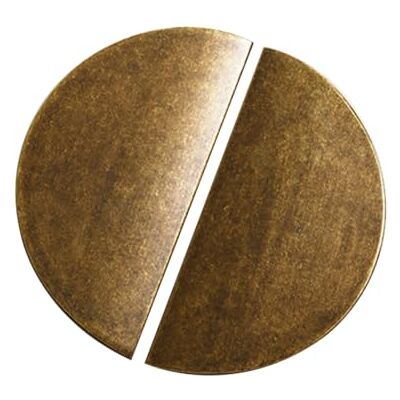 DSWZLQDXB 2 Pieces Drawer Pulls Half Circle,Decorative Semi Circle Door Knobs Invisible Cabinet Knobs Zinc Alloy,Cupboard Handle No Hole Punch Door Levers for Wardrobe (Hole spacing 64mm,Bronze) DSWZLQDXB 2 Pieces Drawer Pulls Half Circle,Decorative Semi Circle Door Knobs Invisible Cabinet Knobs Zinc Alloy,Cupboard Handle No Hole Punch Door Levers for Wardrobe (Hole spacing 64mm,Bronze)