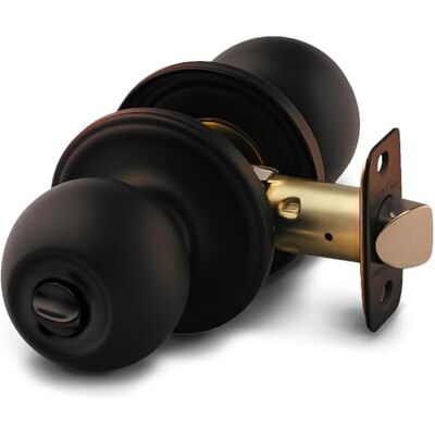 Copper Creek BK2030TB Ball Door Knob, Privacy Function, 1 Pack, Tuscan Bronze Copper Creek BK2030TB Ball Door Knob, Privacy Function, 1 Pack, Tuscan Bronze