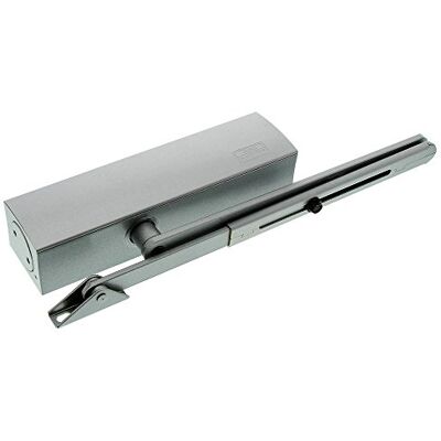 BURG-WÄCHTER Poles Door Closer, Door Widths up to 95 and 110 cm, Door Weight up to 130 kg, TS 1500 S, Silver BURG-WÄCHTER Poles Door Closer, Door Widths up to 95 and 110 cm, Door Weight up to 130 kg, TS 1500 S, Silver