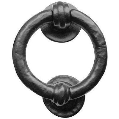 Frelan Hardware Iron Black Antique Ring Door Knocker 102Mm Frelan Hardware Iron Black Antique Ring Door Knocker 102Mm
