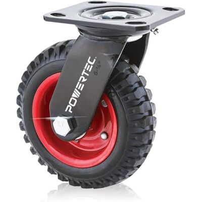 Powertec 17050 - Industrial Wheel - Black Powertec 17050 - Industrial Wheel - Black