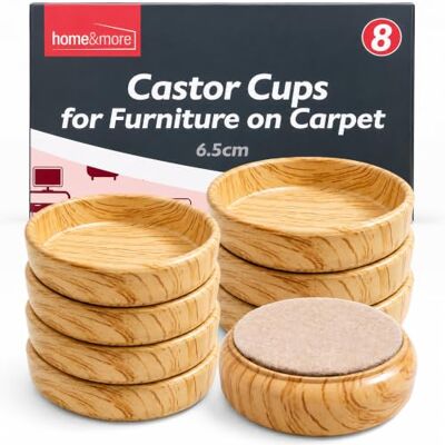 SOL - Caster Cups - Felt bases - 8 pack - Caster cups SOL - Caster Cups - Felt bases - 8 pack - Caster cups