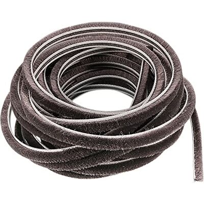 sourcing map Sourcingmap Window Door Weatherstrip Brush Seal Strip 0.2-inch x 0.24-inch x 18 Ft Gray sourcing map Sourcingmap Window Door Weatherstrip Brush Seal Strip 0.2-inch x 0.24-inch x 18 Ft Gray