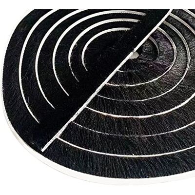 ZhenSFlourish Draft Excluder for Doors 5 Meters(L) x 9 mm(W) x 15mm(T), Self-Adhesive Windows Frame Draught Excluder, Patio Door Draft Excluder, Sliding Door Brush Strips, Blocks Draft, Noise (Black) ZhenSFlourish Draft Excluder for Doors 5 Meters(L) x 9 mm(W) x 15mm(T), Self-Adhesive Windows Frame Draught Excluder, Patio Door Draft Excluder, Sliding Door Brush Strips, Blocks Draft, Noise (Black)