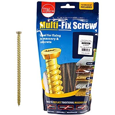 TIMCO - Multi-Fix - Concrete Screws - 7.5x70mm TIMCO - Multi-Fix - Concrete Screws - 7.5x70mm