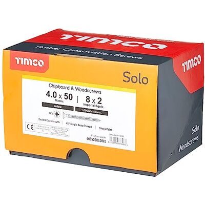 TIMco - Solo Woodscrews Industry Pack - Gold - Screws TIMco - Solo Woodscrews Industry Pack - Gold - Screws