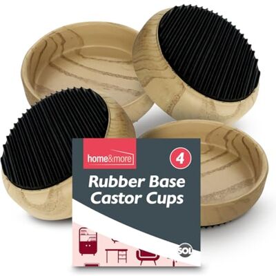 SOL - Rubber Base Castor Cups - 4 pcs - Castor Cups SOL - Rubber Base Castor Cups - 4 pcs - Castor Cups