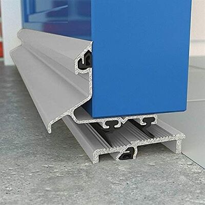 Exitex Kleertred 20mm 914mm Aluminium Low-Profile Door Threshold Cill Part M compliant for accessible entry; suits inward- and outward-opening doors. Weatherproof design includes safety end caps. Exitex Kleertred 20mm 914mm Aluminium Low-Profile Door Threshold Cill Part M compliant for accessible entry; suits inward- and outward-opening doors. Weatherproof design includes safety end caps.