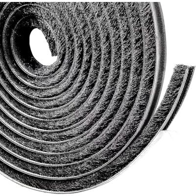 Lamondre 10 Meters Door Window Frame Brush Seal Weather Strip Adhesive Draught Stopper Draft Excluder for Sliding Door Window and Wardrobe High-Density Felt 9mm(W) * 9mm(H) Black Lamondre 10 Meters Door Window Frame Brush Seal Weather Strip Adhesive Draught Stopper Draft Excluder for Sliding Door Window and Wardrobe High-Density Felt 9mm(W) * 9mm(H) Black