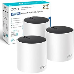 TP-Link Deco X55 - Mesh WiFi 6 System - 3 Pack TP-Link Deco X55 - Mesh WiFi 6 System - 3 Pack