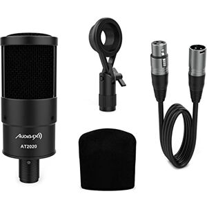 Audibax AT2020 Microphone - Cardioid Studio Condenser Mic Audibax AT2020 Microphone - Cardioid Studio Condenser Mic