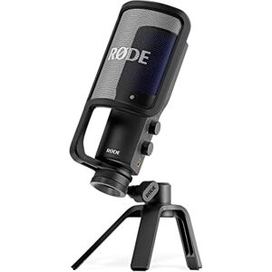 RØDE NT-USB+ Professional-Grade USB Microphone for Recording Exceptional Audio Directly to a Computer or Mobile Device , black RØDE NT-USB+ Professional-Grade USB Microphone for Recording Exceptional Audio Directly to a Computer or Mobile Device , black