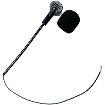 Netbiio Plug-and-play microphone replacement is adjustable for aviation headsets and provides voice capture in loud volume settings with a metal boom Netbiio Plug-and-play microphone replacement is adjustable for aviation headsets and provides voice capture in loud volume settings with a metal boom