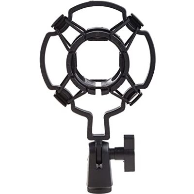 Kfwfuaee Sturdy Microphone Shockproof Mount Clip for Ideal for Radio Broadcasting Studio Holder Bracket Lavalier Kfwfuaee Sturdy Microphone Shockproof Mount Clip for Ideal for Radio Broadcasting Studio Holder Bracket Lavalier