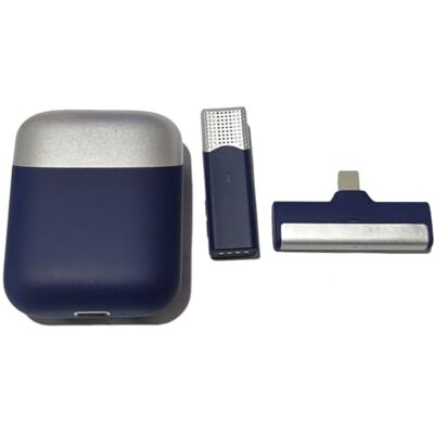 mophrati Wireless Mini Microphone Portable Rechargeable Interview Meeting Clip-on Lapel Mic Noise-Concealing Live Streaming, Type 2 mophrati Wireless Mini Microphone Portable Rechargeable Interview Meeting Clip-on Lapel Mic Noise-Concealing Live Streaming, Type 2