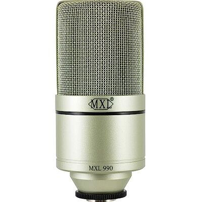 MXL 990 Condenser Microphone - Silver MXL 990 Condenser Microphone - Silver